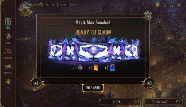 符文之地传奇每周宝箱最高等级是多少 LOR周常藏宝箱等级奖励介绍[多图]图片1