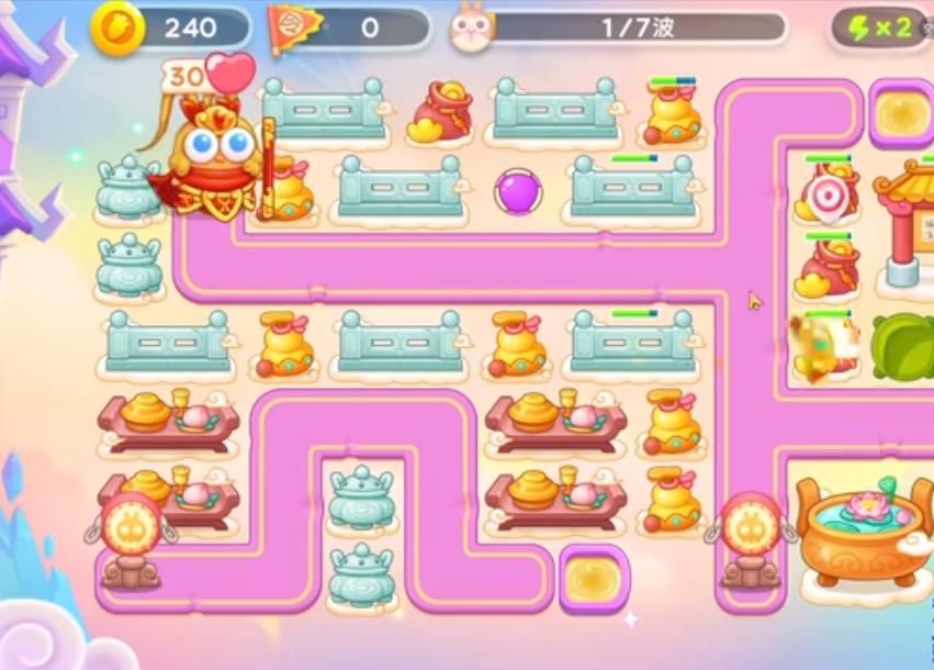 保卫萝卜4周赛4月23日攻略：4月23日周赛无伤图文通关教程[多图]图片1