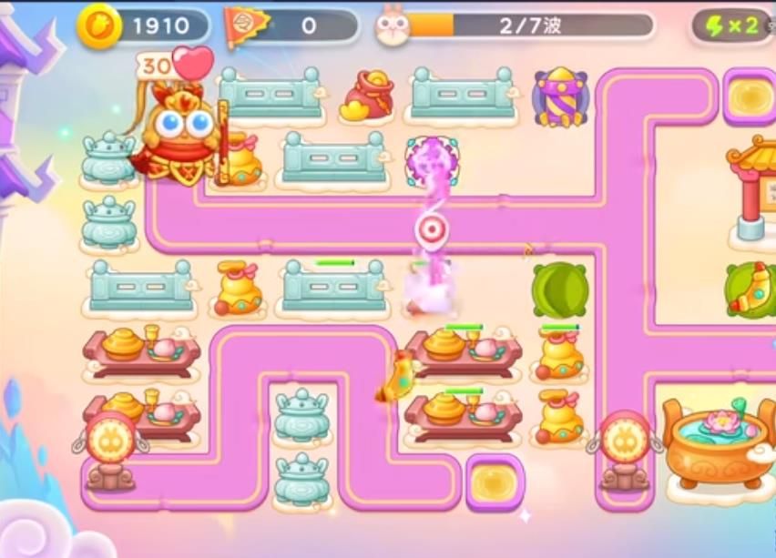 保卫萝卜4周赛4月23日攻略：4月23日周赛无伤图文通关教程[多图]图片2