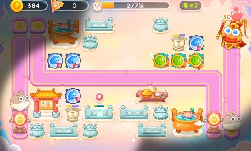 保卫萝卜4周赛5月24日攻略：5月24日周赛无伤图文通关教程[多图]图片3