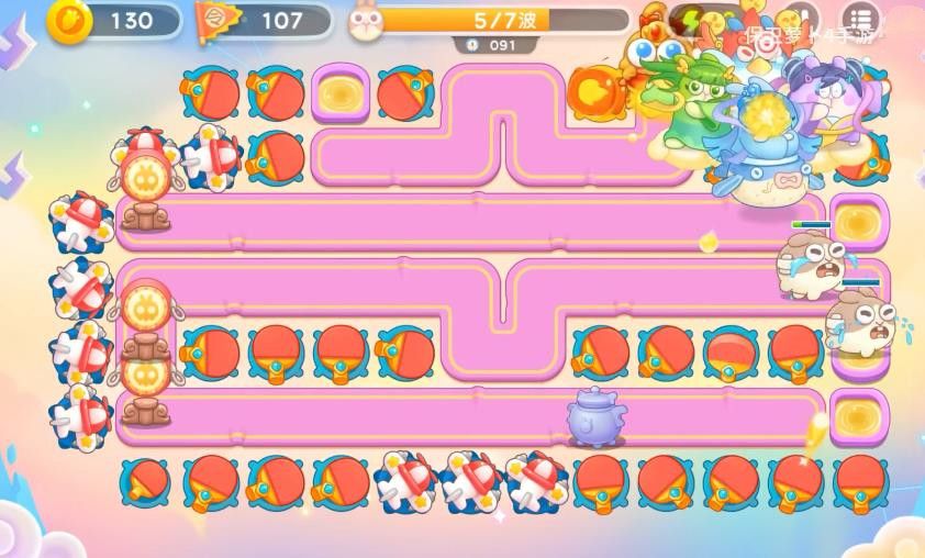 保卫萝卜4周赛5月25日攻略：5月25日周赛无伤图文通关教程[多图]图片5