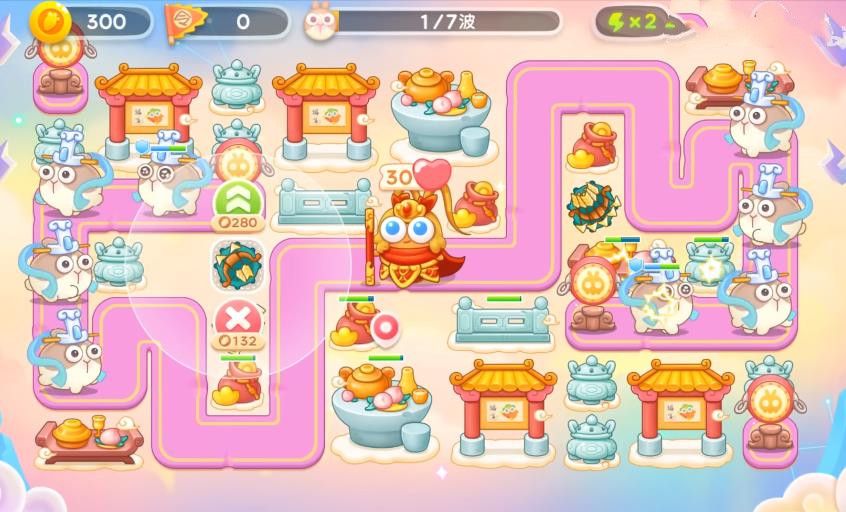 保卫萝卜4周赛5月31日攻略：5月31日周赛无伤图文通关教程[多图]图片2