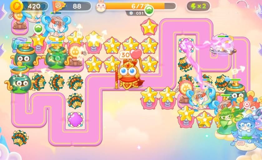 保卫萝卜4周赛5月31日攻略：5月31日周赛无伤图文通关教程[多图]图片7