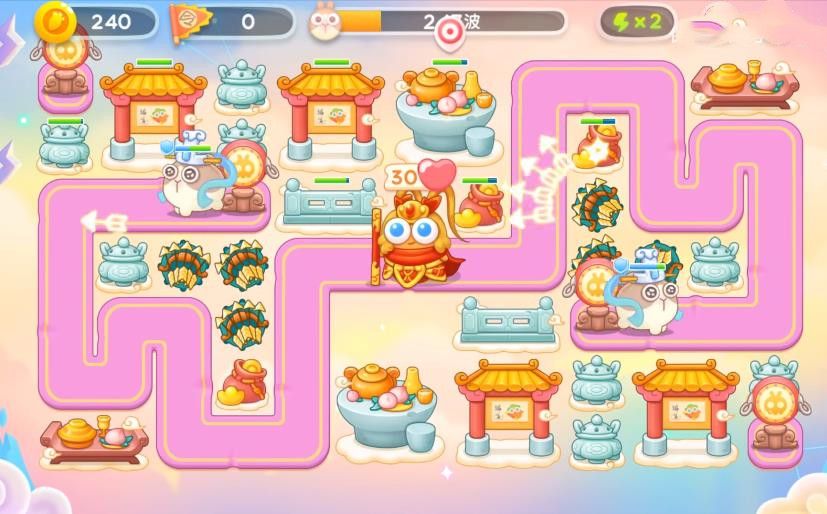 保卫萝卜4周赛5月31日攻略：5月31日周赛无伤图文通关教程[多图]图片3