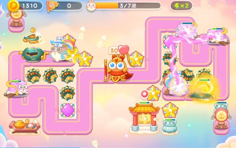 保卫萝卜4周赛5月31日攻略：5月31日周赛无伤图文通关教程[多图]图片4