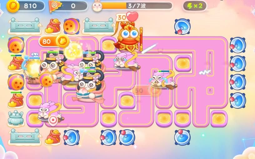 保卫萝卜4周赛6月2日攻略：6月2日周赛无伤图文通关教程[多图]图片3