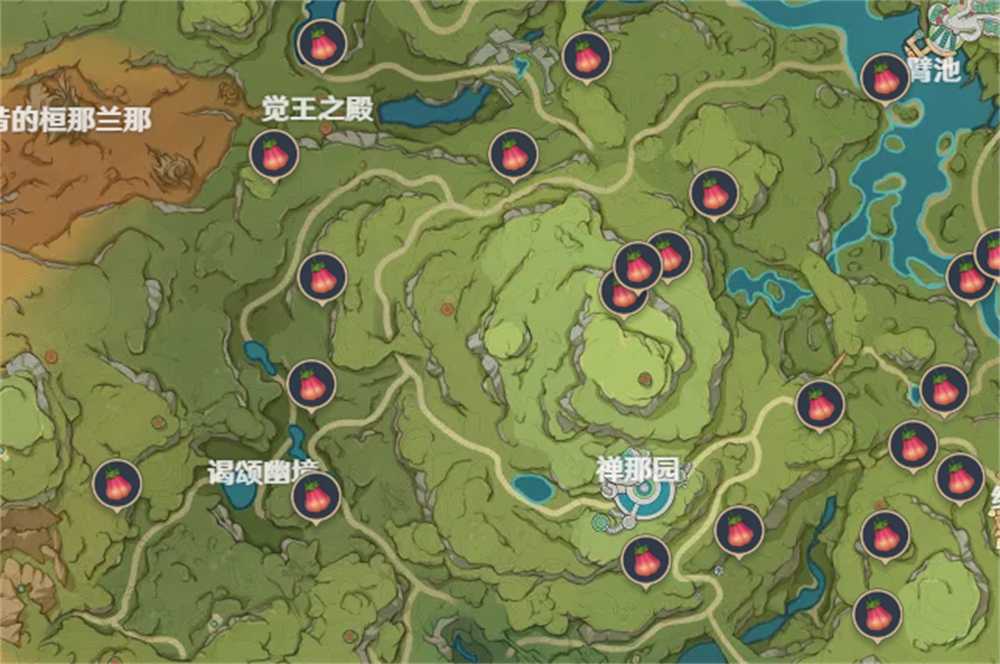 原神墩墩桃位置图文攻略 墩墩桃分布情况分析[多图]图片6