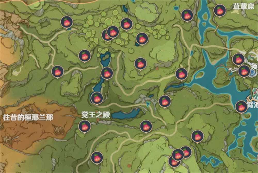 原神墩墩桃位置图文攻略 墩墩桃分布情况分析[多图]图片4