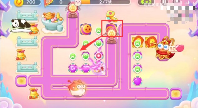 保卫萝卜4周赛4月20日攻略：4月20日周赛无伤图文通关教程[多图]图片3