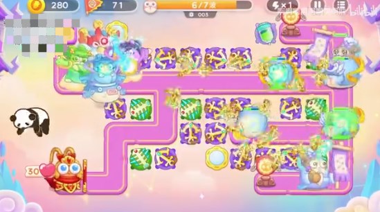 保卫萝卜4周赛5月11日攻略：5月11日周赛无伤图文通关教程[多图]图片4