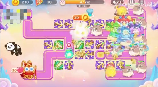 保卫萝卜4周赛5月11日攻略：5月11日周赛无伤图文通关教程[多图]图片3