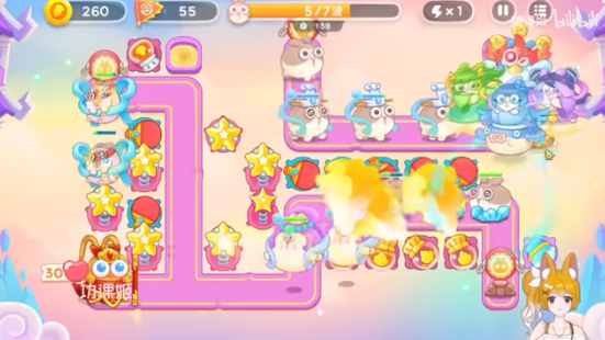 保卫萝卜4周赛5月12日攻略：5月12日周赛无伤图文通关教程[多图]图片4