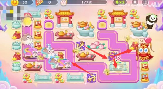 保卫萝卜4周赛5月15日攻略：5月15日周赛无伤图文通关教程[多图]图片1