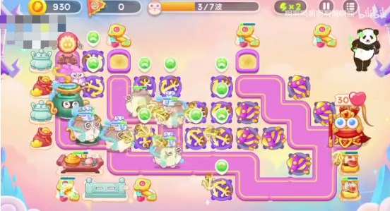 保卫萝卜4周赛5月15日攻略：5月15日周赛无伤图文通关教程[多图]图片2