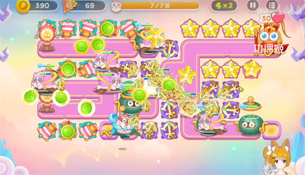 保卫萝卜4周赛5月20日攻略：5月20日周赛无伤图文通关教程[多图]图片6