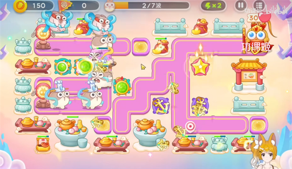 保卫萝卜4周赛5月20日攻略：5月20日周赛无伤图文通关教程[多图]图片3