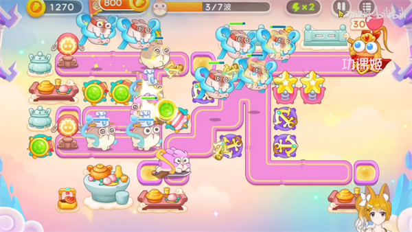 保卫萝卜4周赛5月20日攻略：5月20日周赛无伤图文通关教程[多图]图片4