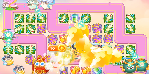 保卫萝卜4周赛5月23日攻略：5月23日周赛无伤图文通关教程[多图]图片6