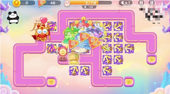 保卫萝卜4周赛5月26日攻略：5月26日周赛无伤图文通关教程[多图]图片4