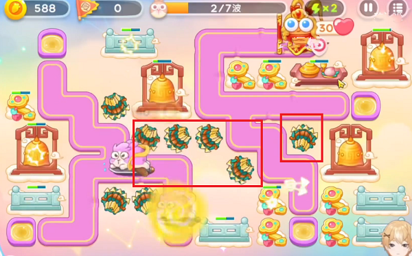 保卫萝卜4周赛6月10日攻略：6月10日周赛无伤图文通关教程[多图]图片3