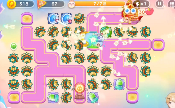 保卫萝卜4周赛6月10日攻略：6月10日周赛无伤图文通关教程[多图]图片7