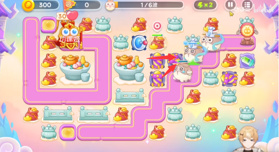 保卫萝卜4周赛6月16日攻略：6月16日周赛无伤图文通关教程[多图]图片2