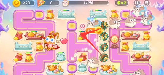 保卫萝卜4周赛6月26日攻略：6月26日周赛无伤图文通关教程[多图]图片2