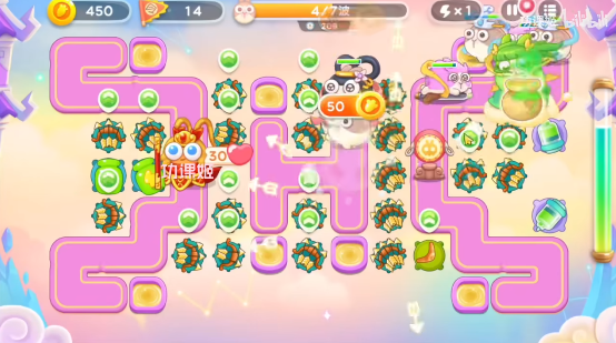 保卫萝卜4周赛6月26日攻略：6月26日周赛无伤图文通关教程[多图]图片4