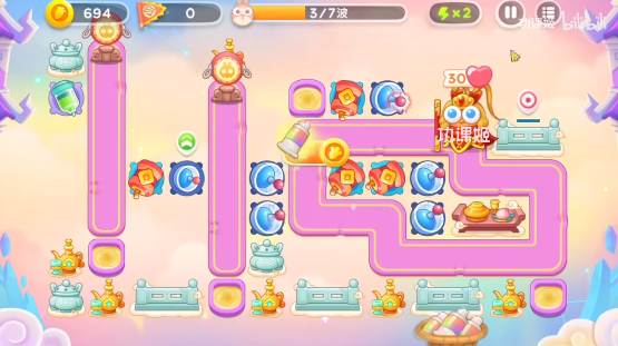 保卫萝卜4周赛6月27日攻略：6月27日周赛无伤图文通关教程[多图]图片3