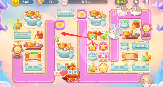 保卫萝卜4周赛6月8日攻略：6月8日周赛无伤图文通关教程[多图]图片2