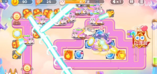 保卫萝卜4周赛7月11日攻略：7月11日周赛无伤图文通关教程[多图]图片3