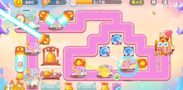 保卫萝卜4周赛7月11日攻略：7月11日周赛无伤图文通关教程[多图]图片2