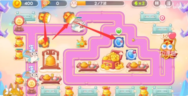 保卫萝卜4周赛7月11日攻略：7月11日周赛无伤图文通关教程[多图]图片1