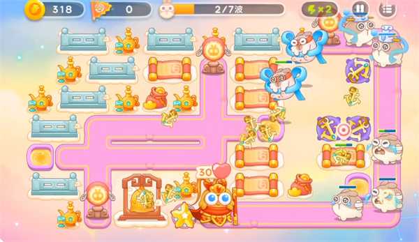 保卫萝卜4周赛7月12日攻略 7月12日周赛无伤图文通关教程[多图]图片2