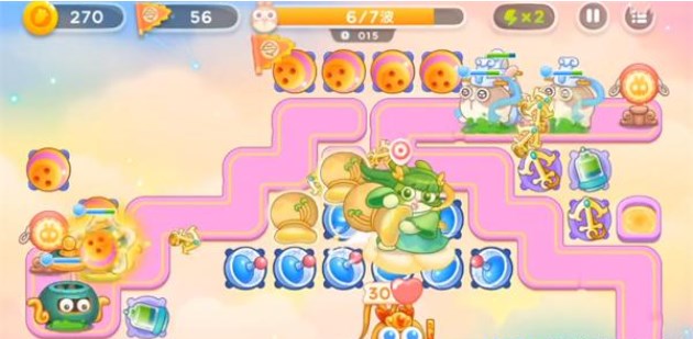 保卫萝卜4周赛7月17日攻略：7月17日周赛无伤图文通关教程[多图]图片5