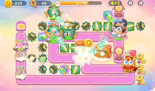 保卫萝卜4周赛7月27日攻略 7月27日周赛无伤图文通关教程[多图]图片4