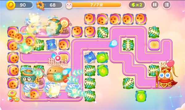 保卫萝卜4周赛8月1日攻略 8月1日周赛无伤图文通关教程[多图]图片6