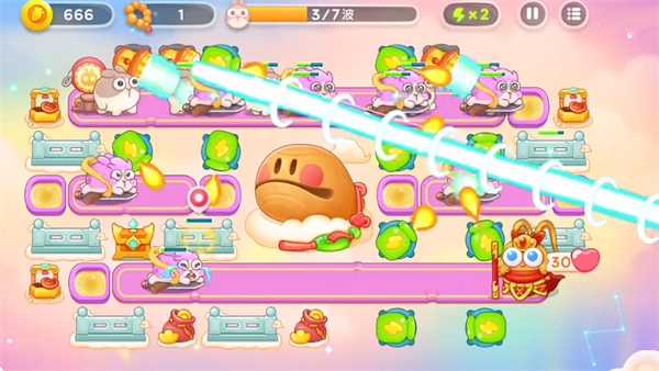 保卫萝卜4周赛8月2日攻略 8月2日周赛无伤图文通关教程[多图]图片3