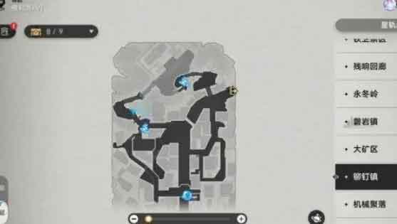 《崩坏星穹铁道》冒险鼹鼠队三个宝藏位置图解