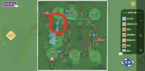 小森生活隐藏资源2023 所有地图隐藏点位置