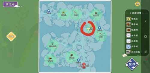 小森生活隐藏资源2023 所有地图隐藏点位置