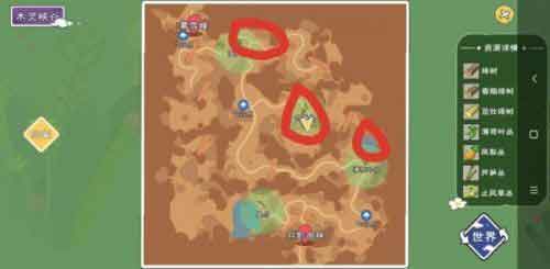小森生活隐藏资源2023 所有地图隐藏点位置