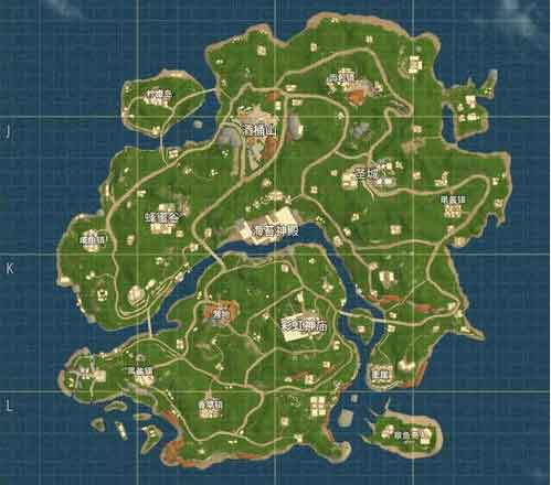 香肠派对彩虹岛物资分布图 彩虹岛物资最肥在哪里