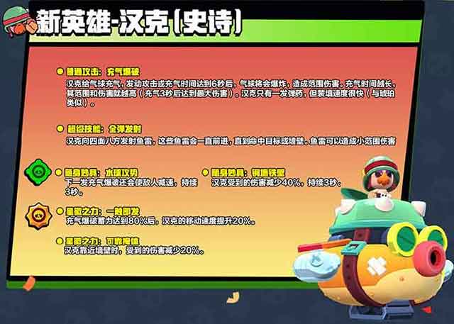 荒野乱斗汉克怎么样 全新英雄汉克介绍