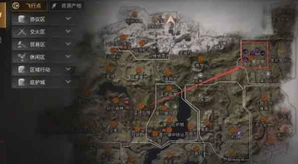 明日之后莱文市在哪里 莱文市设施介绍