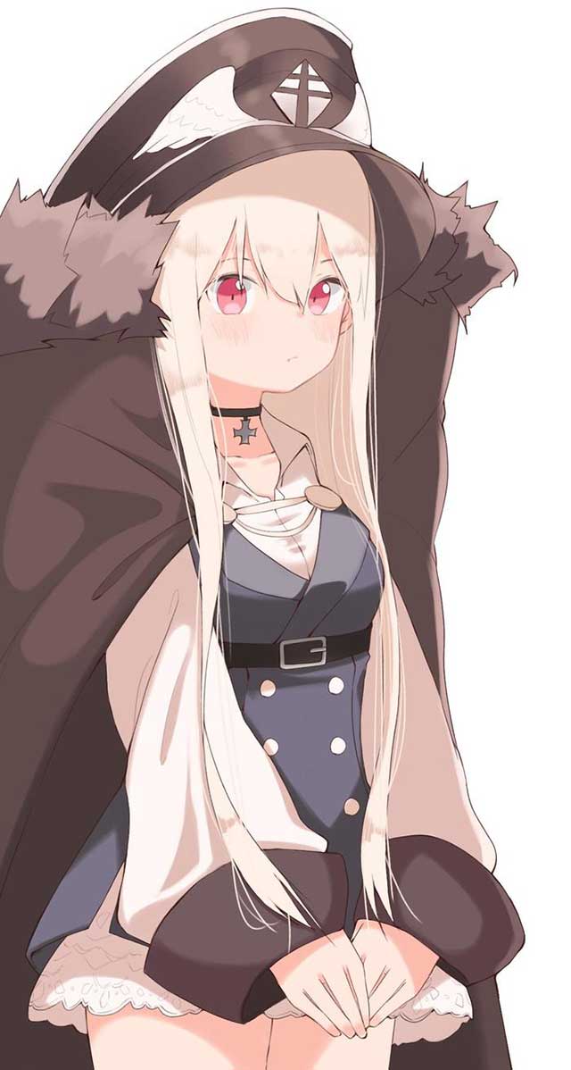 少女前线98k同人福利美图，来自德国的淑女