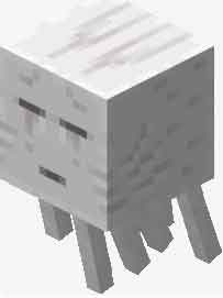 我的世界生物图鉴大全：恶魂（Ghast）