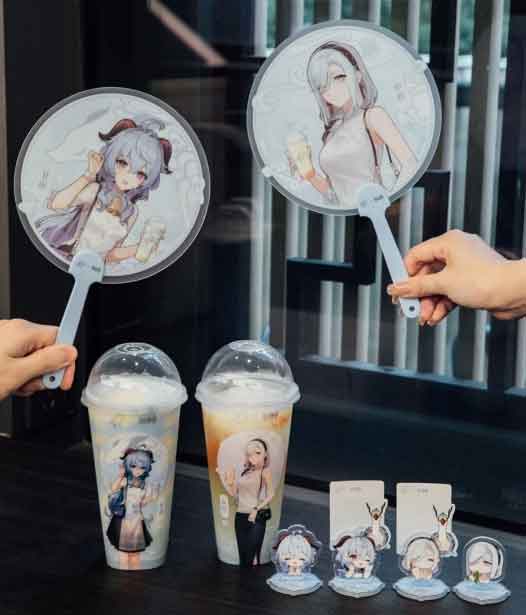 原神喜茶联动正式上线，推出甘雨申鹤定制联名饮品
