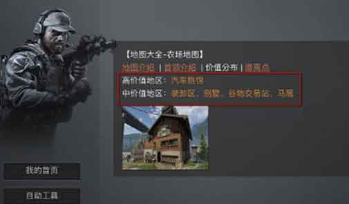 暗区突围必刷大金地点有哪些 必刷大金地点分享