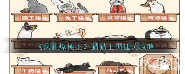 《疯狂爆梗王》猫猫王国通关攻略
